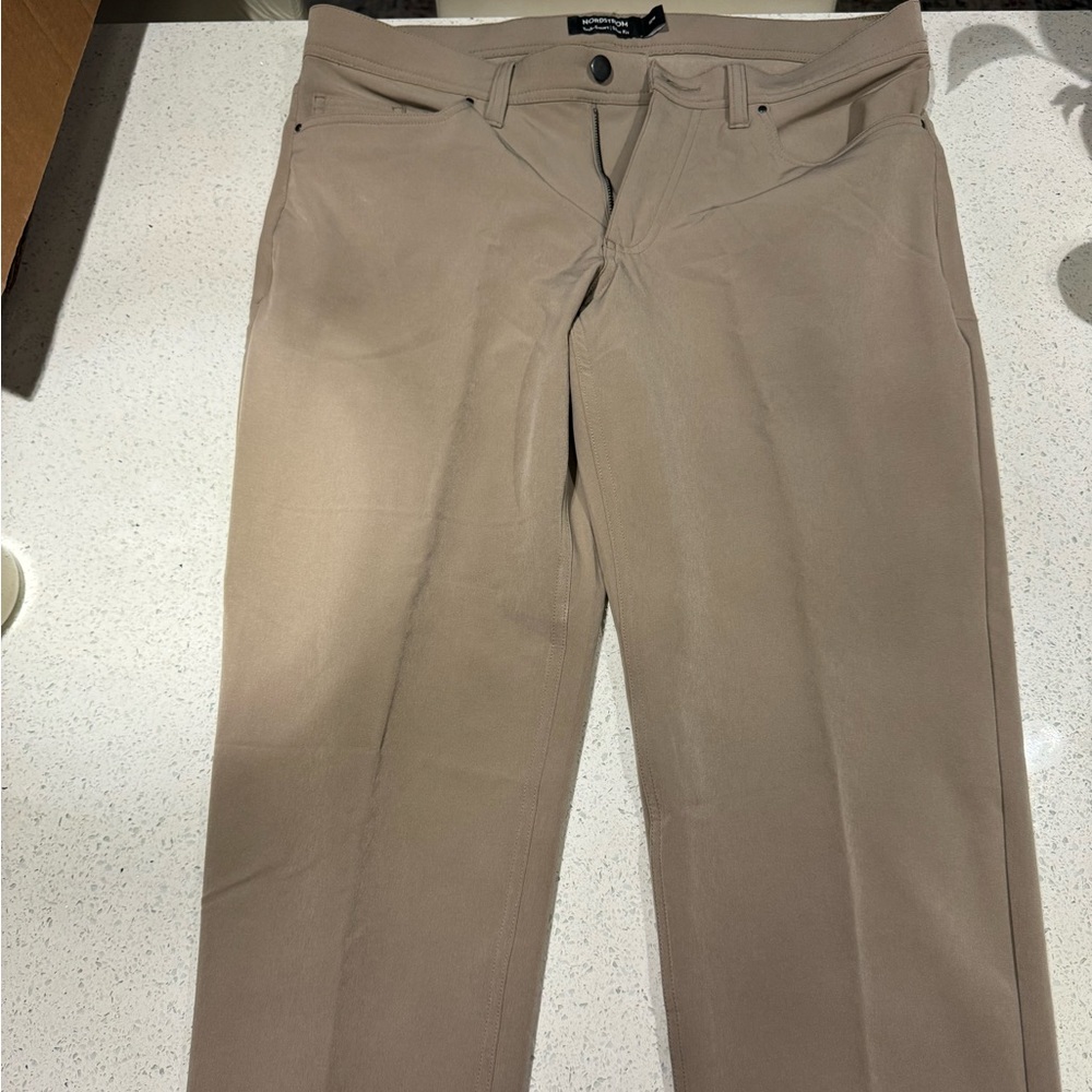 Nordstrom Tech Smart Slim Fit Trousers 32W